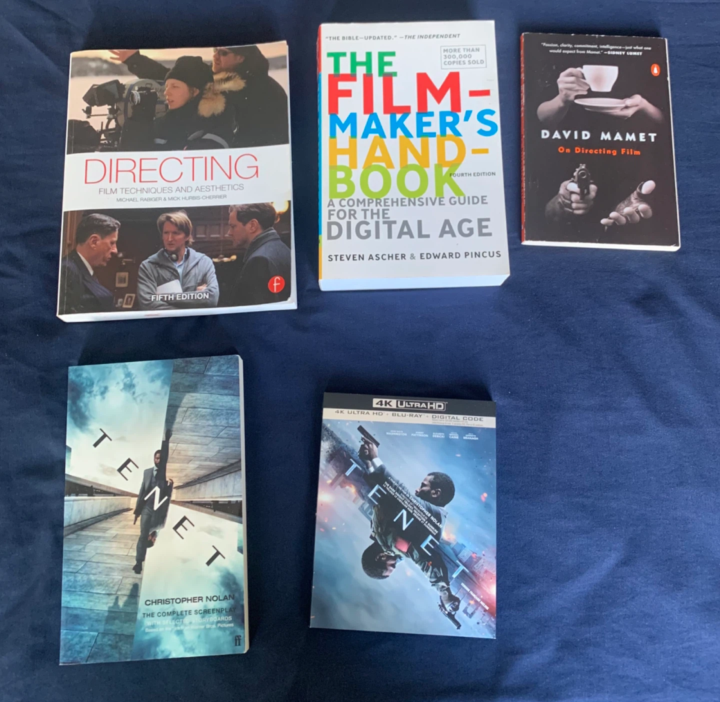 Film Books: Directing, Filmmaker's Handbook, Mamet