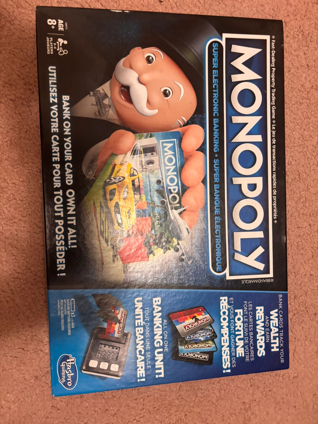 monopoly electronic banking board game