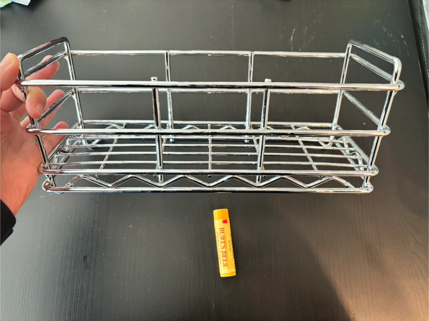 Metal condiment organiser
