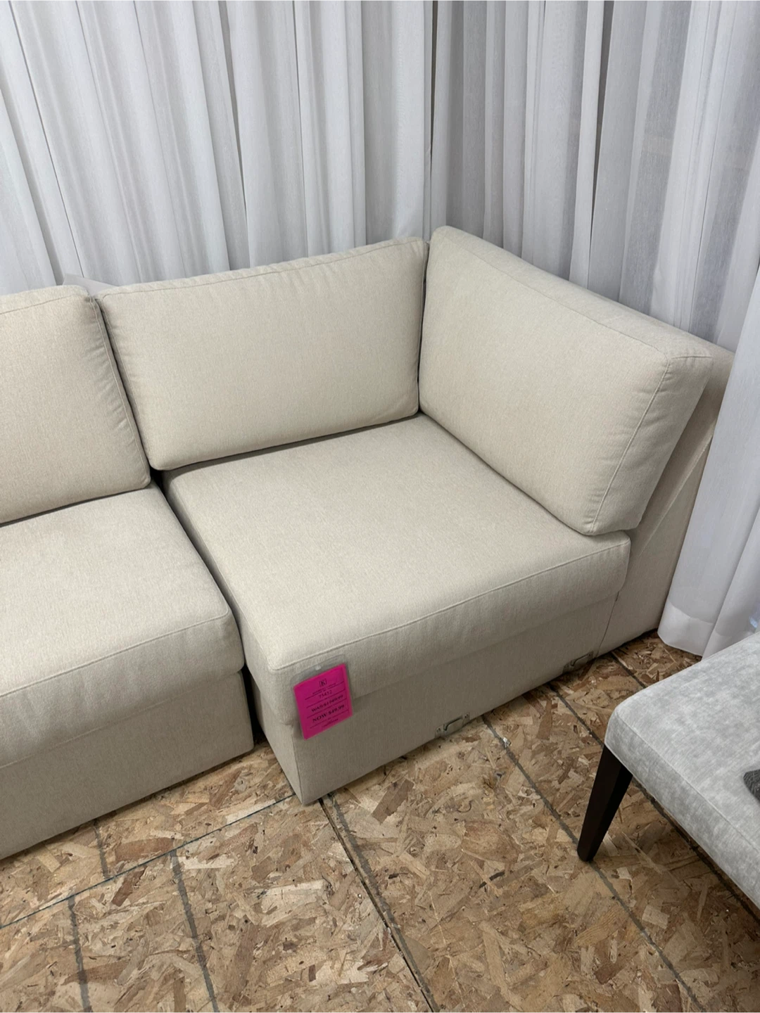 Modular Sectional Sofa - Beige - photo 2