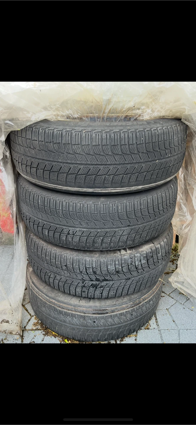 Set of 4 Used Winter Tires