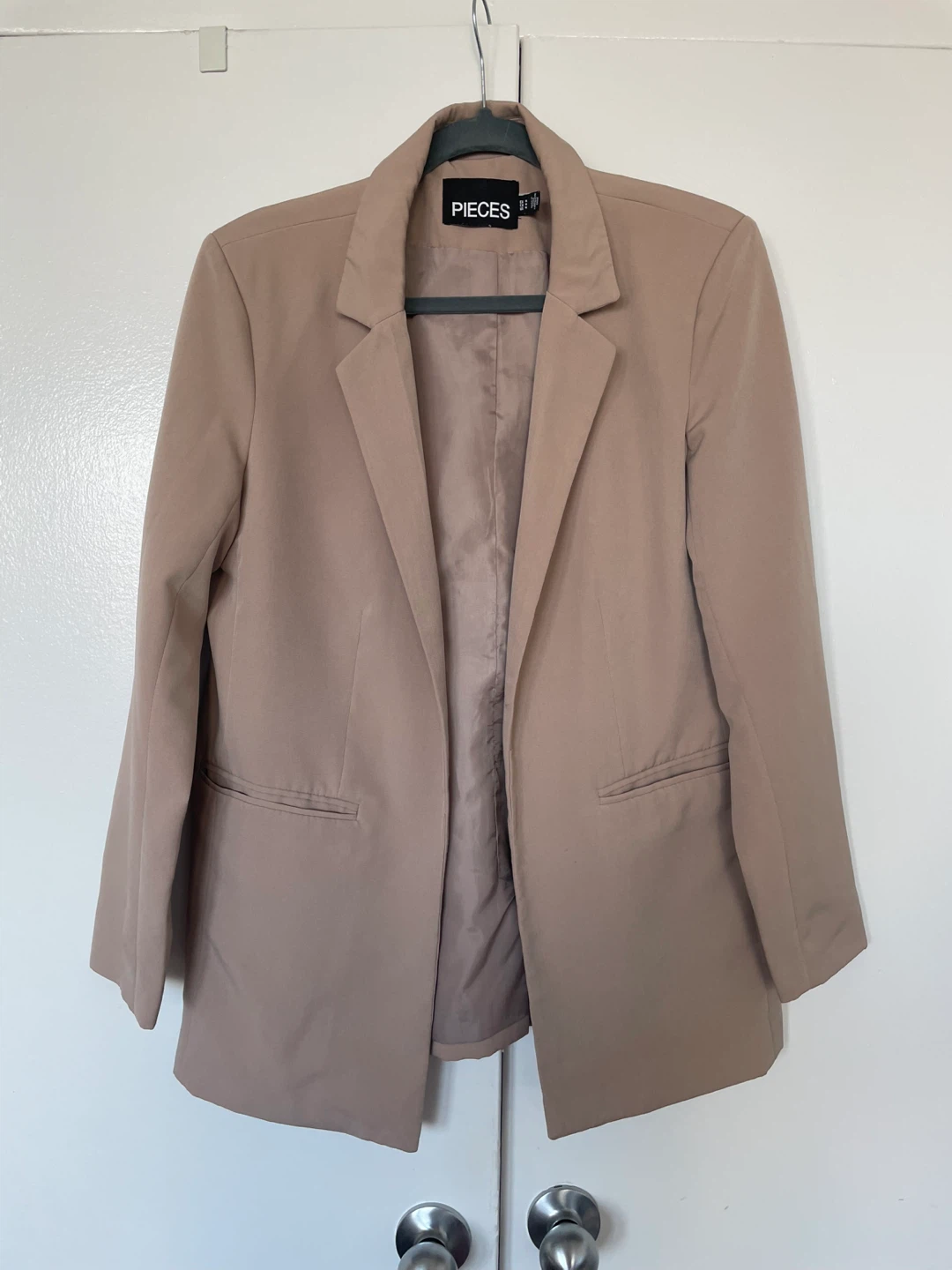 Pieces Beige Blazer - Size M
