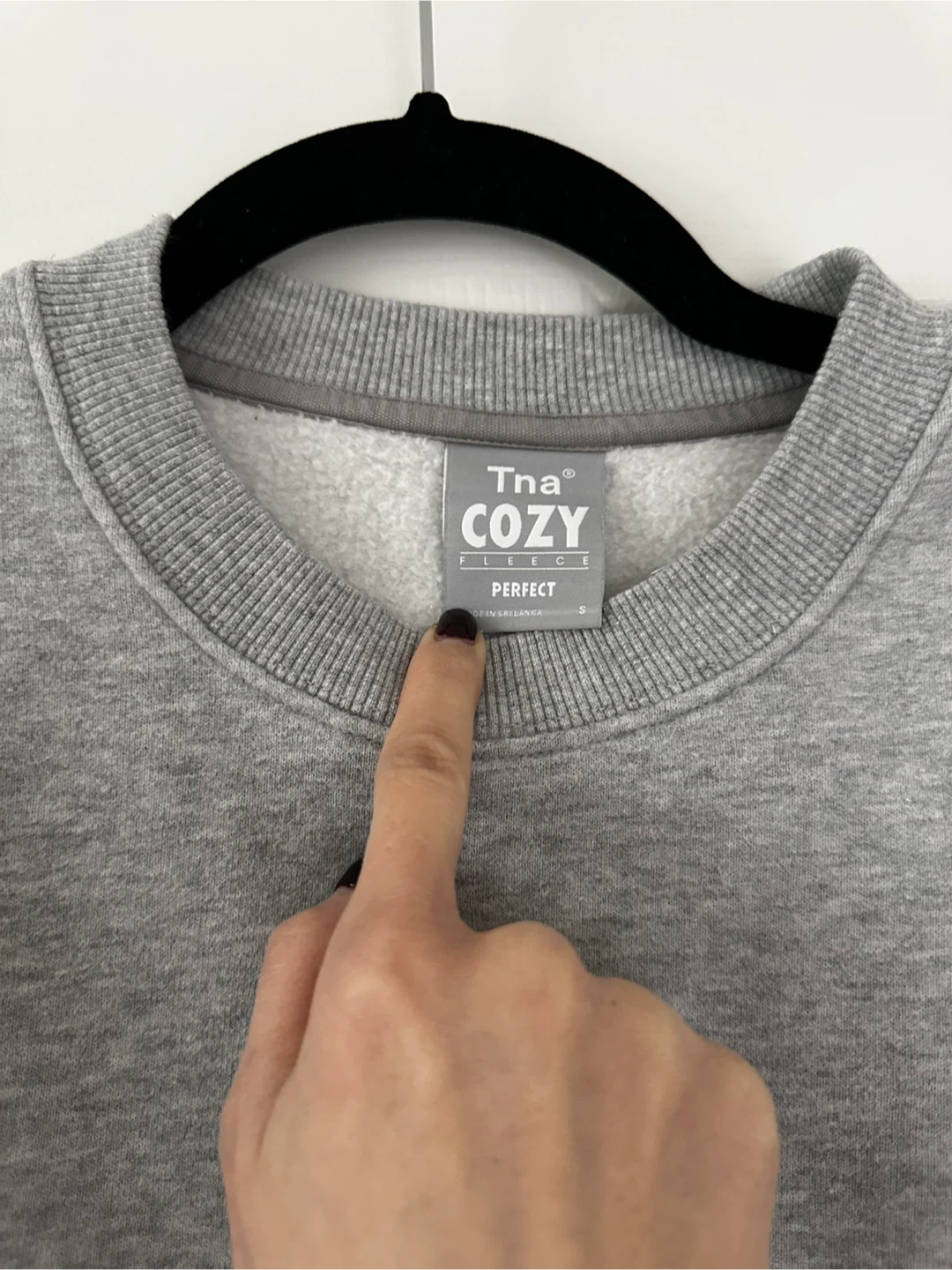 Cropped Crewneck Sweater - photo 2