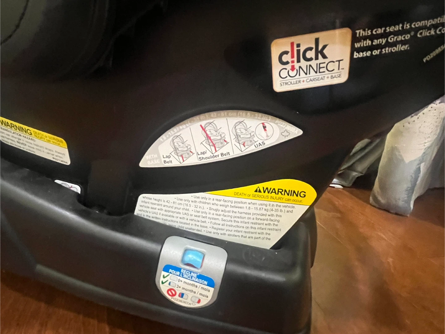 Graco Click Connect Infant Car Seat - photo 2