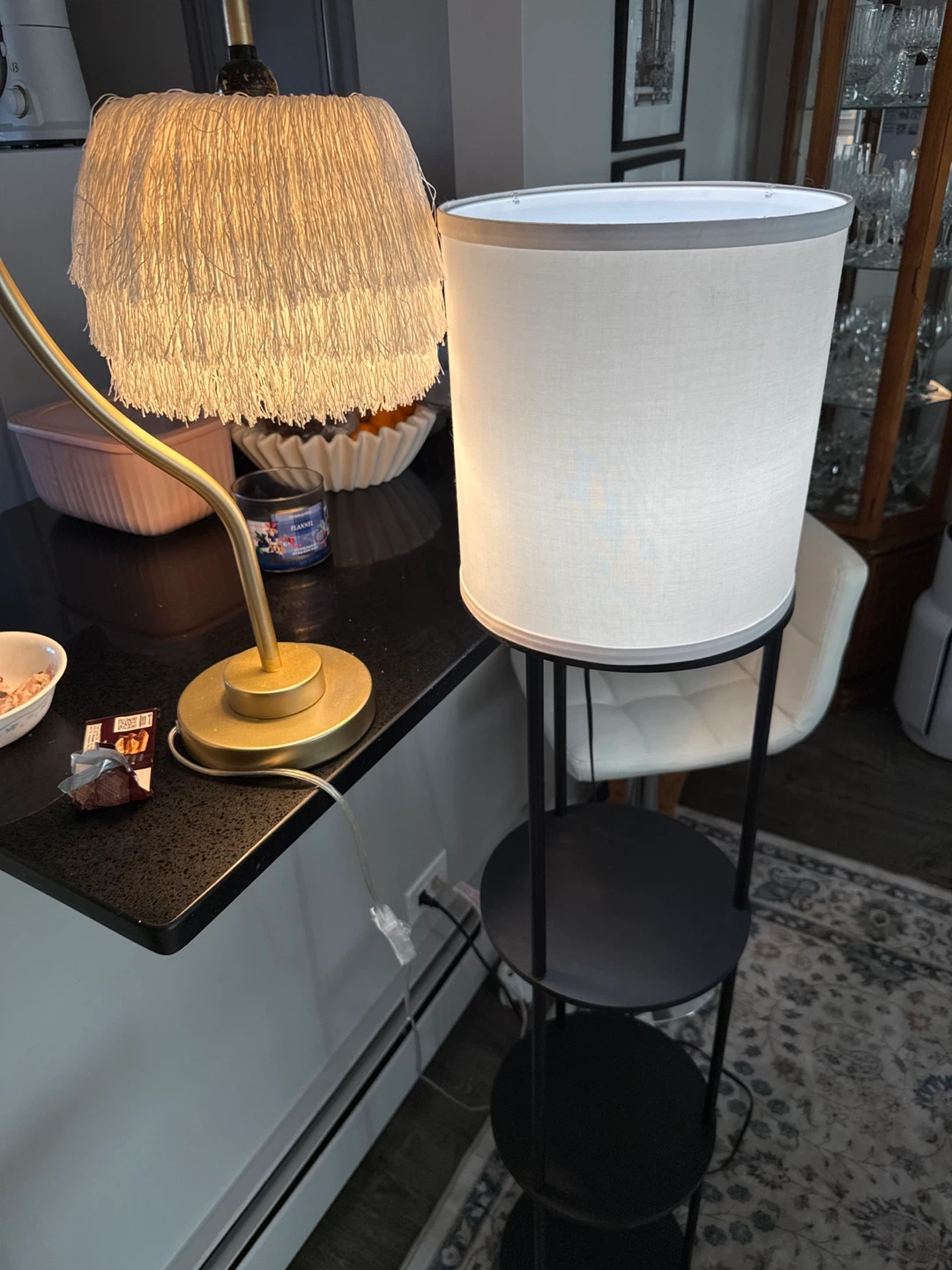 Floor Lamp with Shelves - photo 3