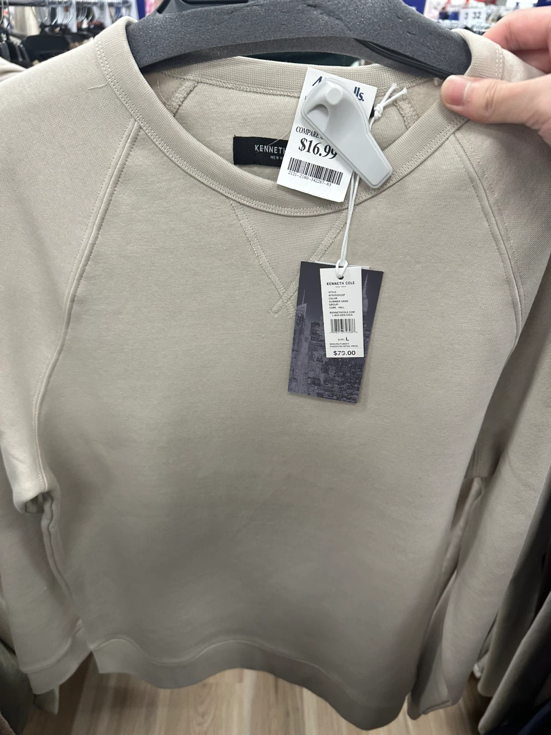 Kenneth Cole New York Crewneck Sweatshirt