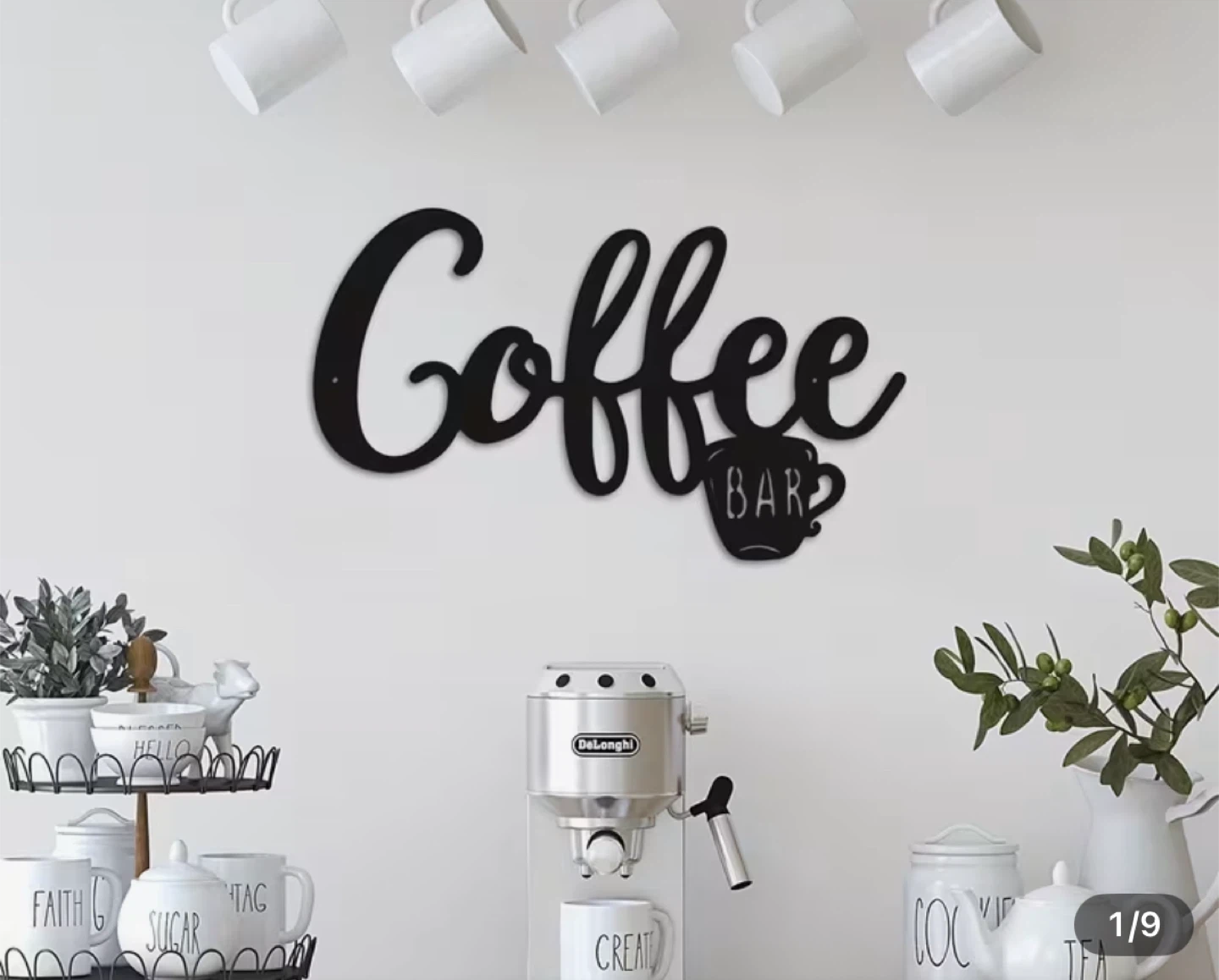 Coffee Bar Wall Decor