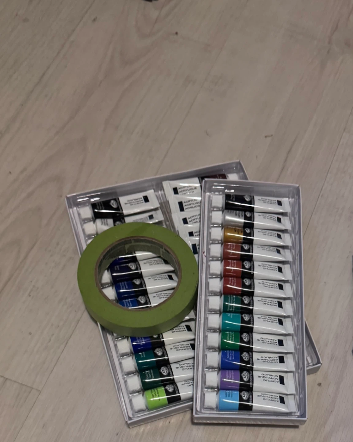 Acrylic Paint Set with Masking Tape - photo 2
