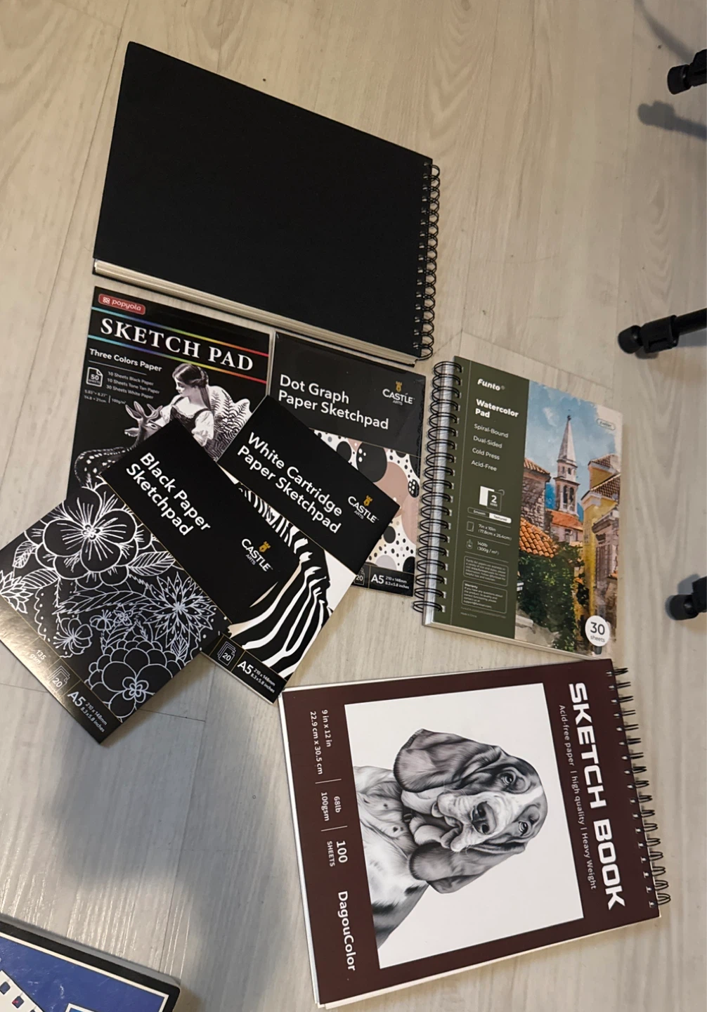 Sketch Pads & Sketchbooks - Castle Arts, Popyola, DagouColor