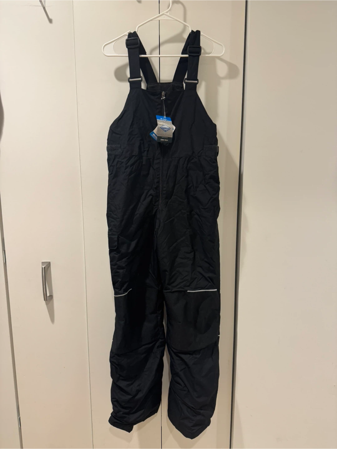 Columbia Black Snow Bib Overalls
