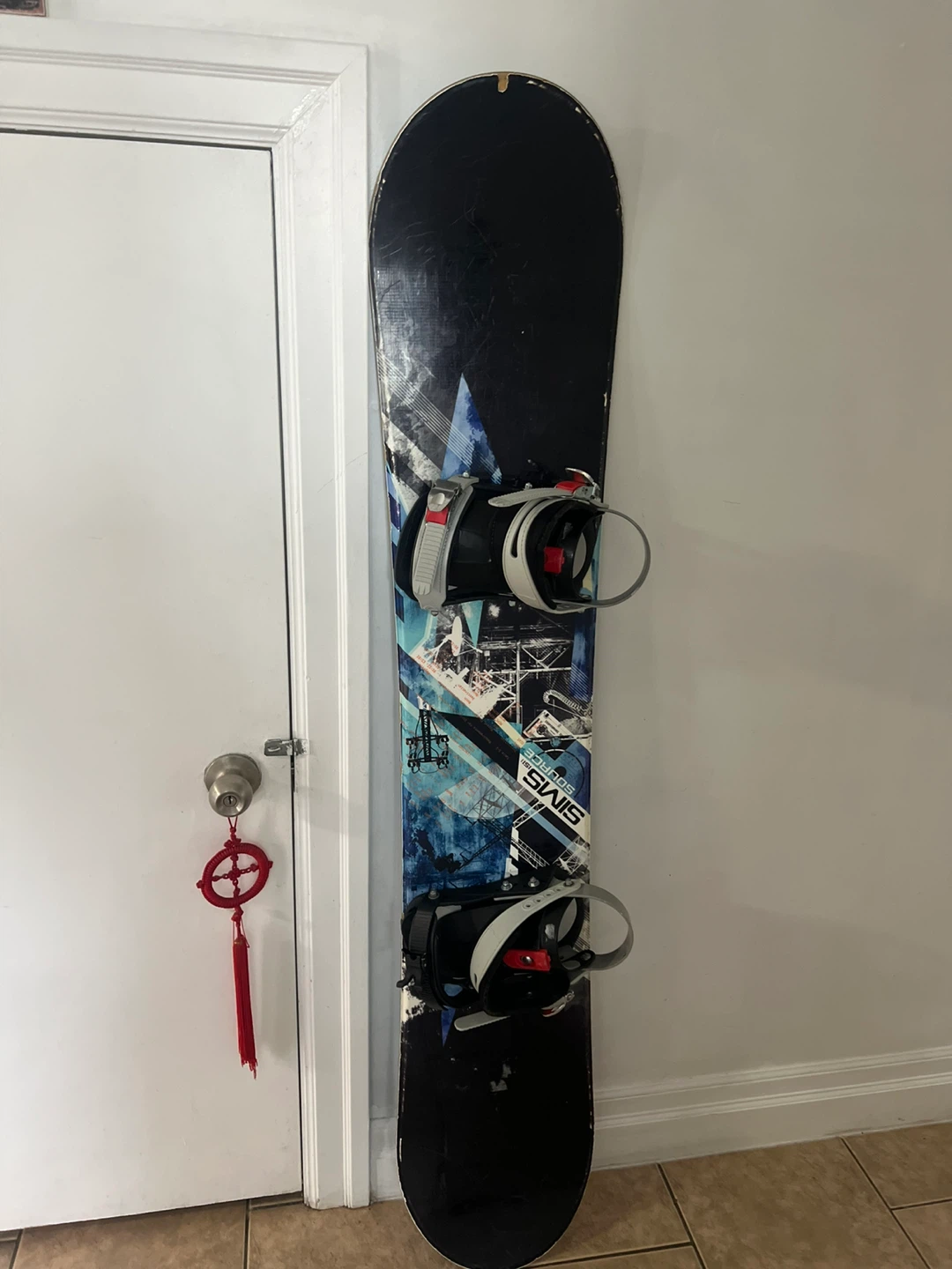 Used Salomon Snowboard with Bindings