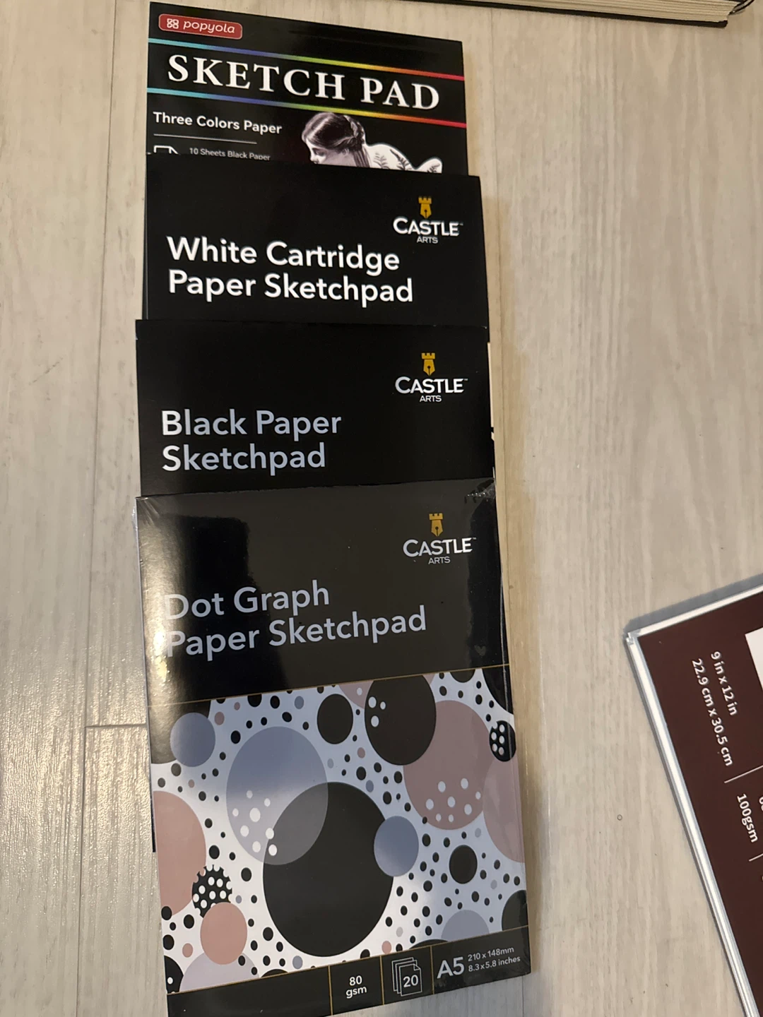Sketch Pads & Sketchbooks - Castle Arts, Popyola, DagouColor - photo 2
