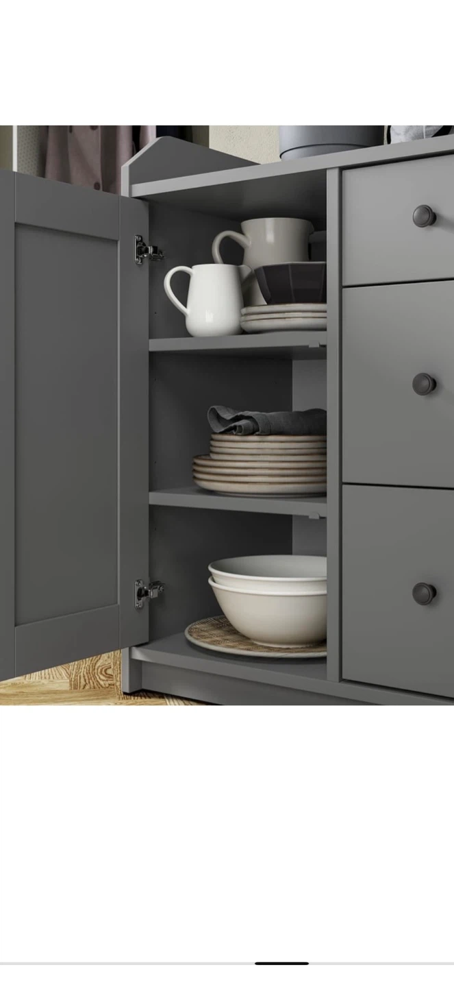 IKEA HAUGA Sideboard - Classic Gray - photo 4