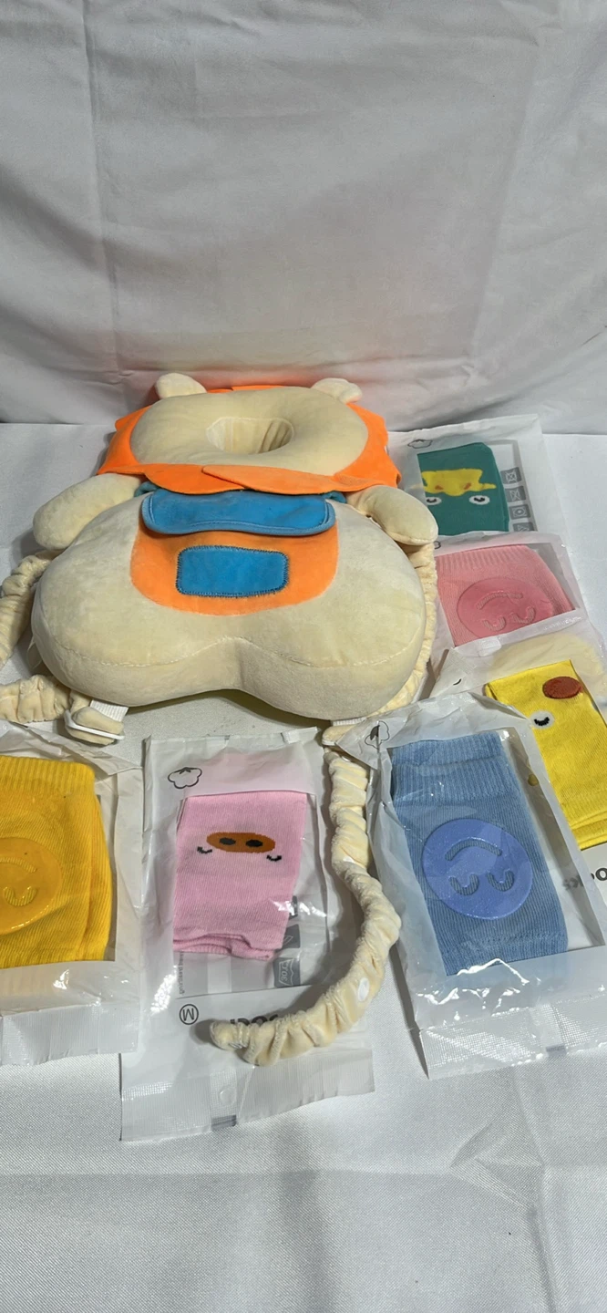 Baby Head Protector Backpack + Knee Pads - photo 5