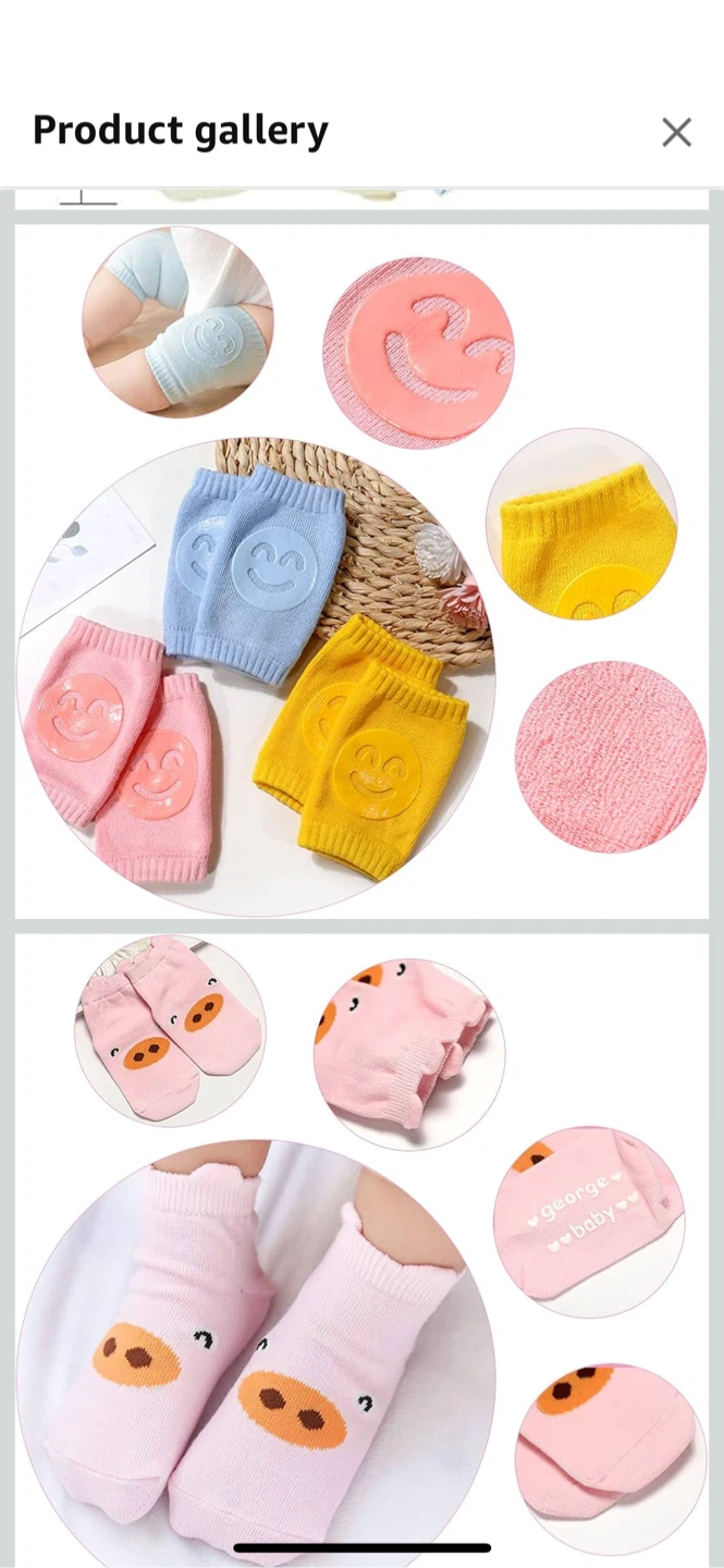 Baby Head Protector Backpack + Knee Pads - photo 3