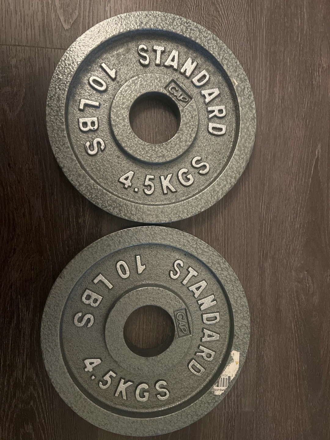 10lbs MAGMA Cast Iron Plates- Set of Two