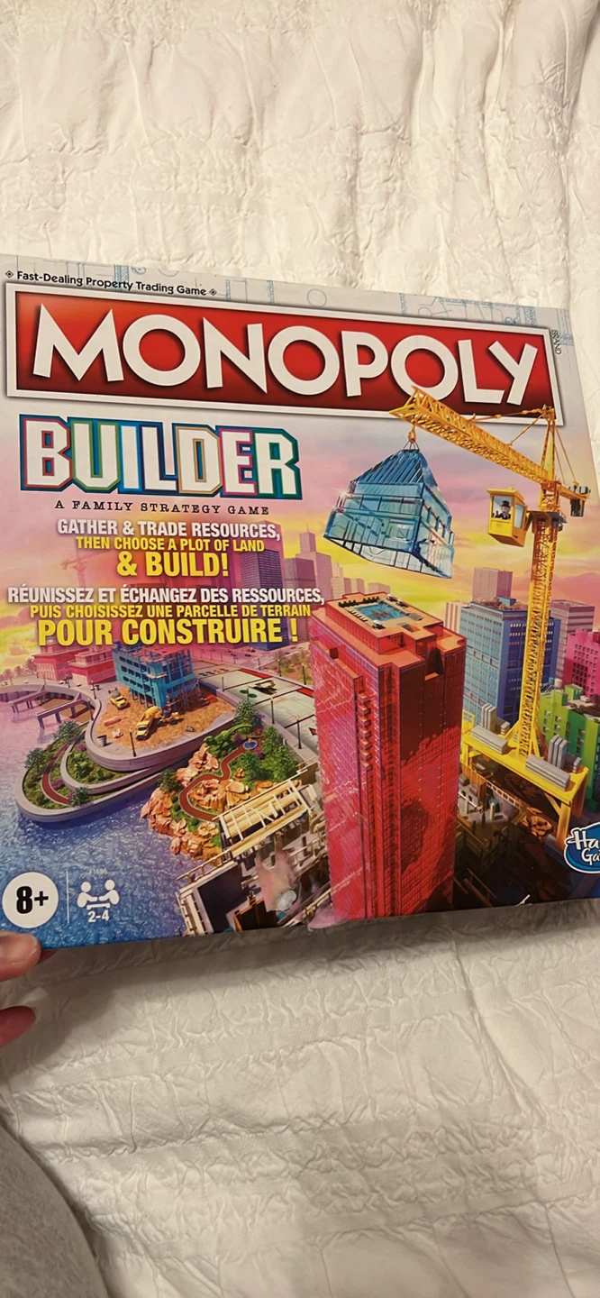 Monopoly Builder Board Game (Ages 8+)