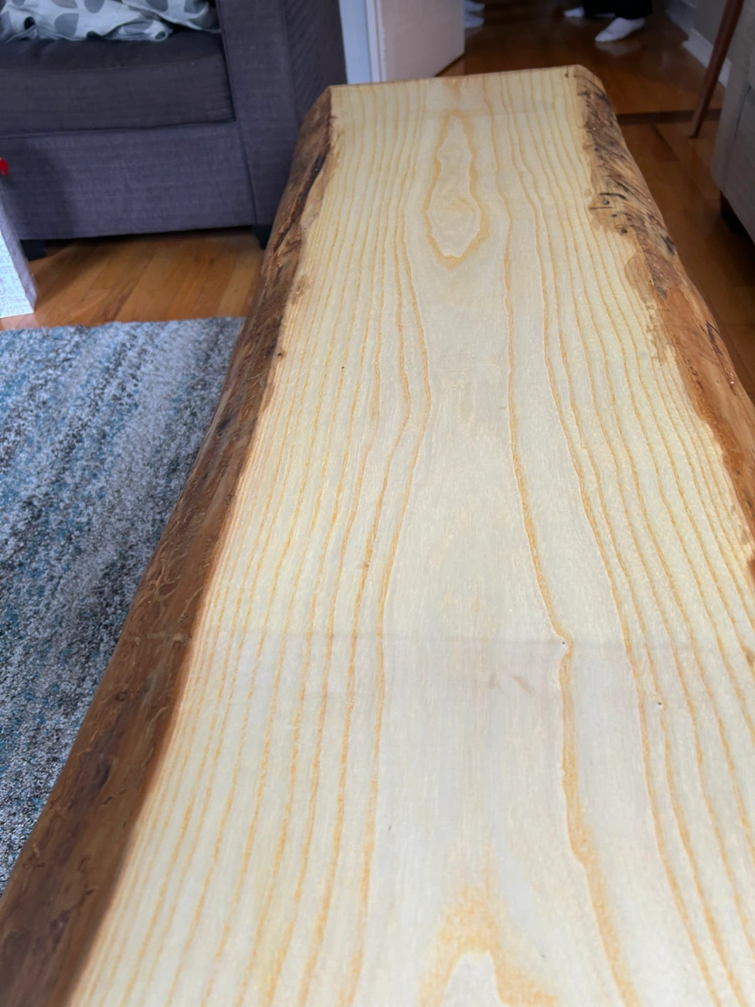 Live Edge Ash Coffee Table - photo 5