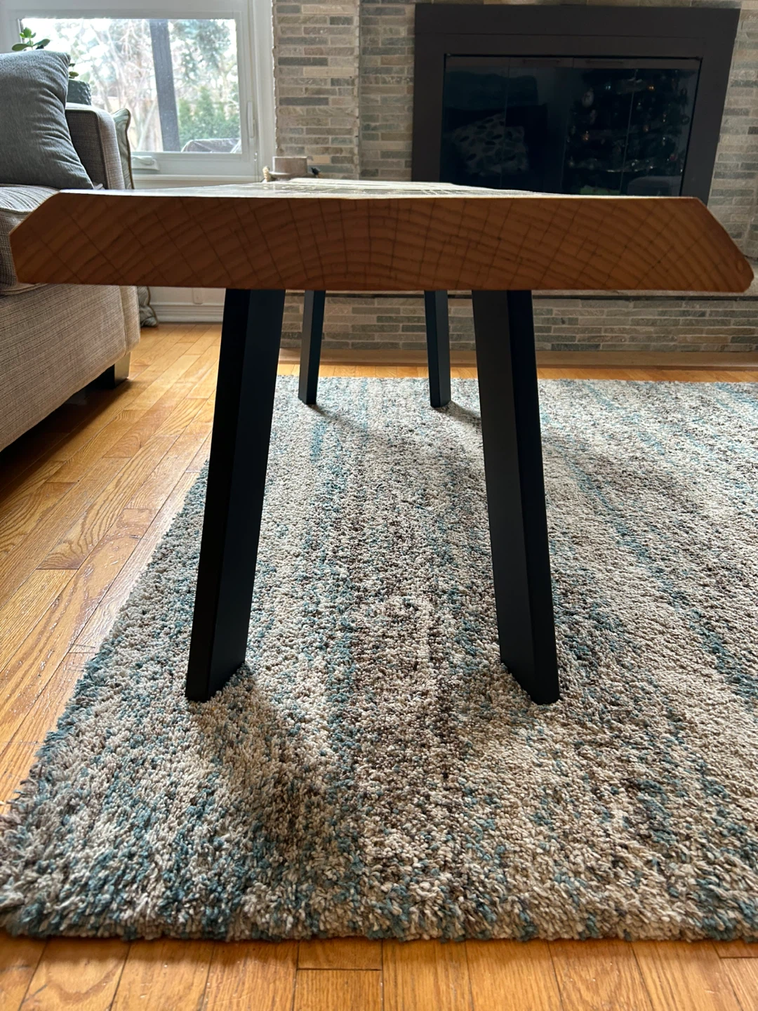 Live Edge Ash Coffee Table - photo 4
