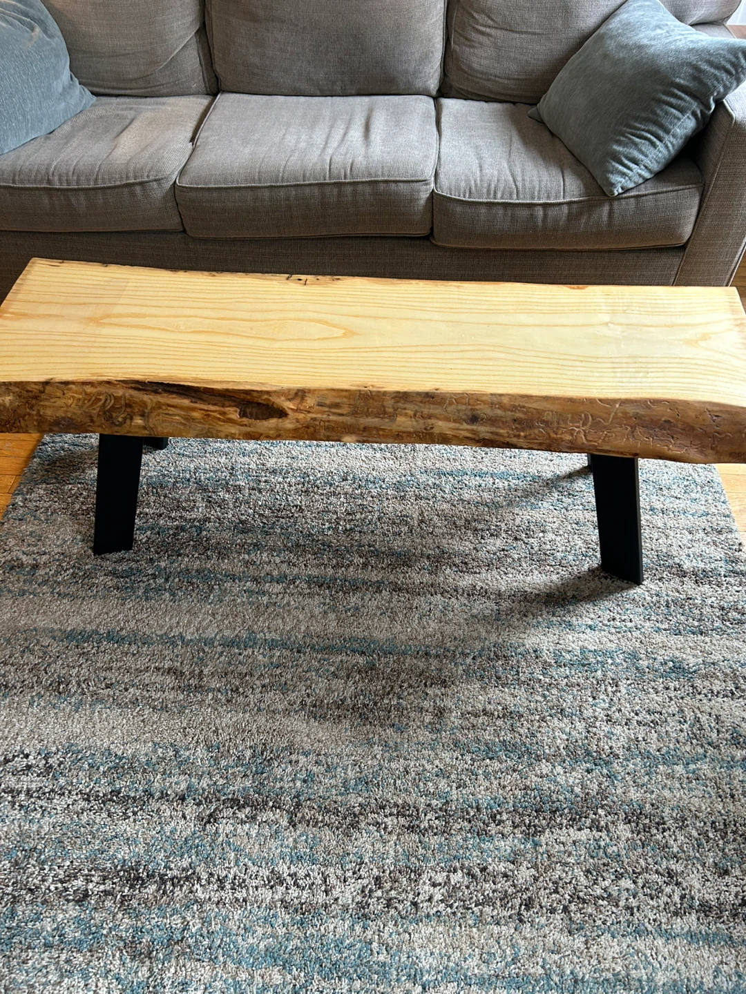 Live Edge Ash Coffee Table - photo 2