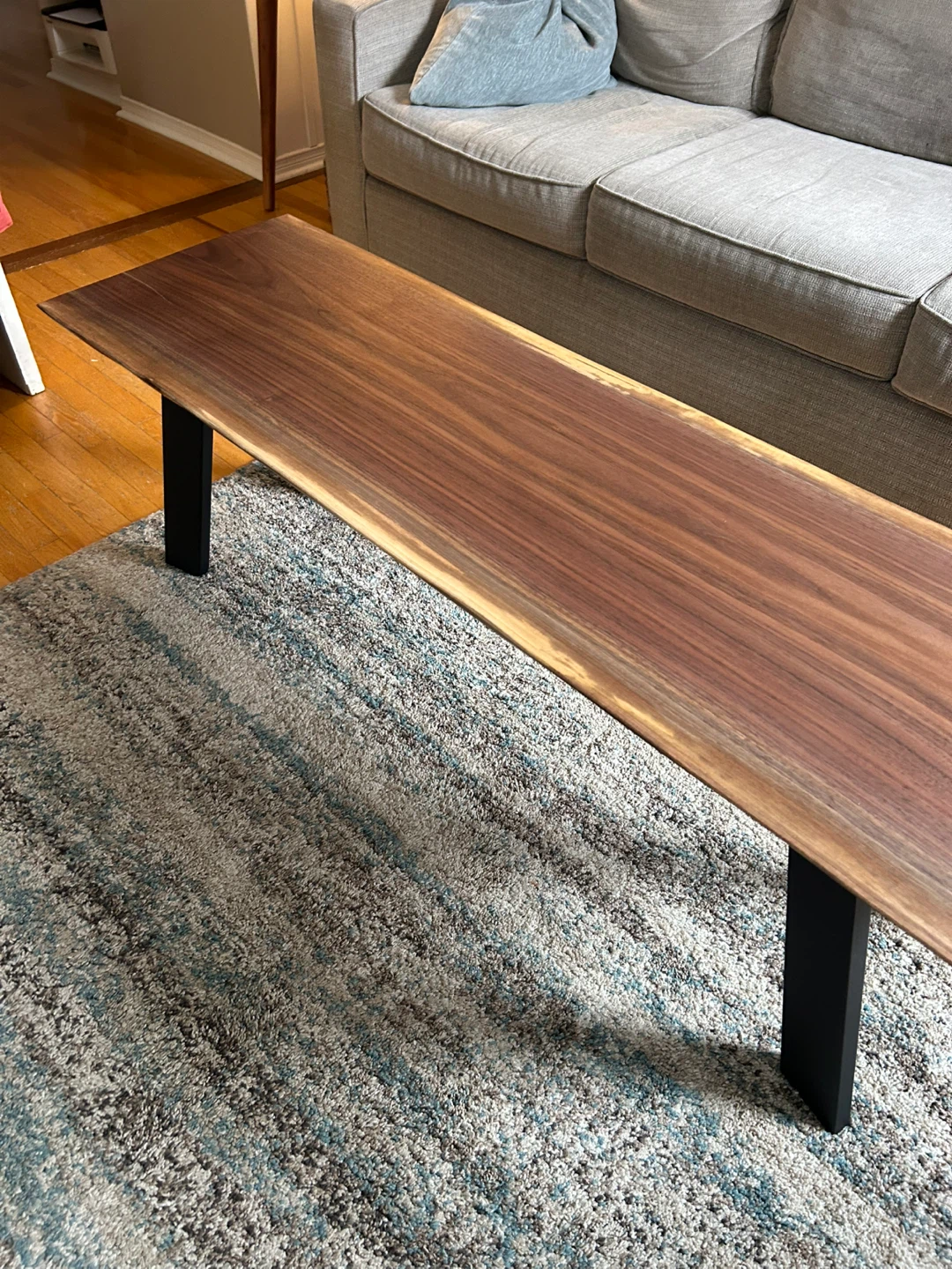 Live Edge Black Walnut Coffee Table