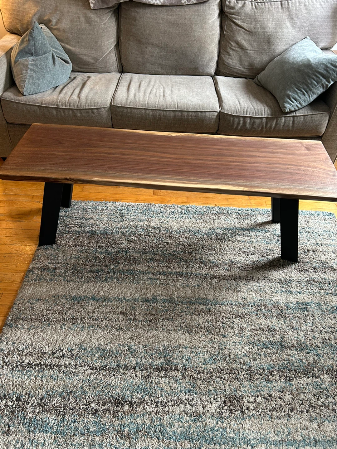 Live Edge Black Walnut Coffee Table - photo 2