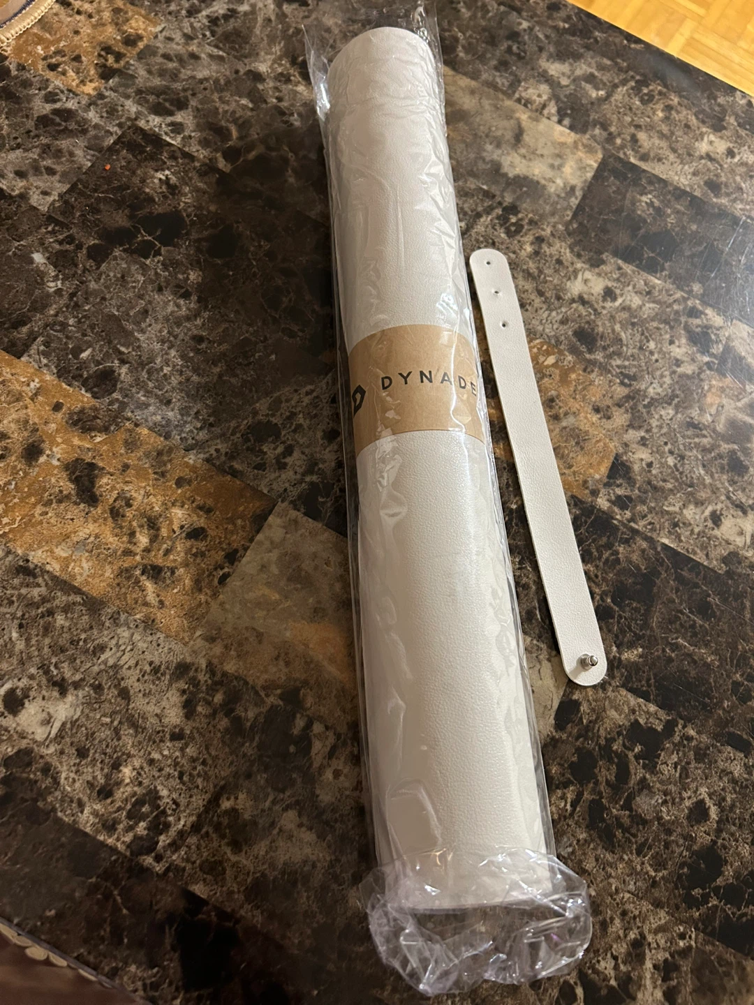 Dynadex White leather Desk Pad Protector, New - photo 3