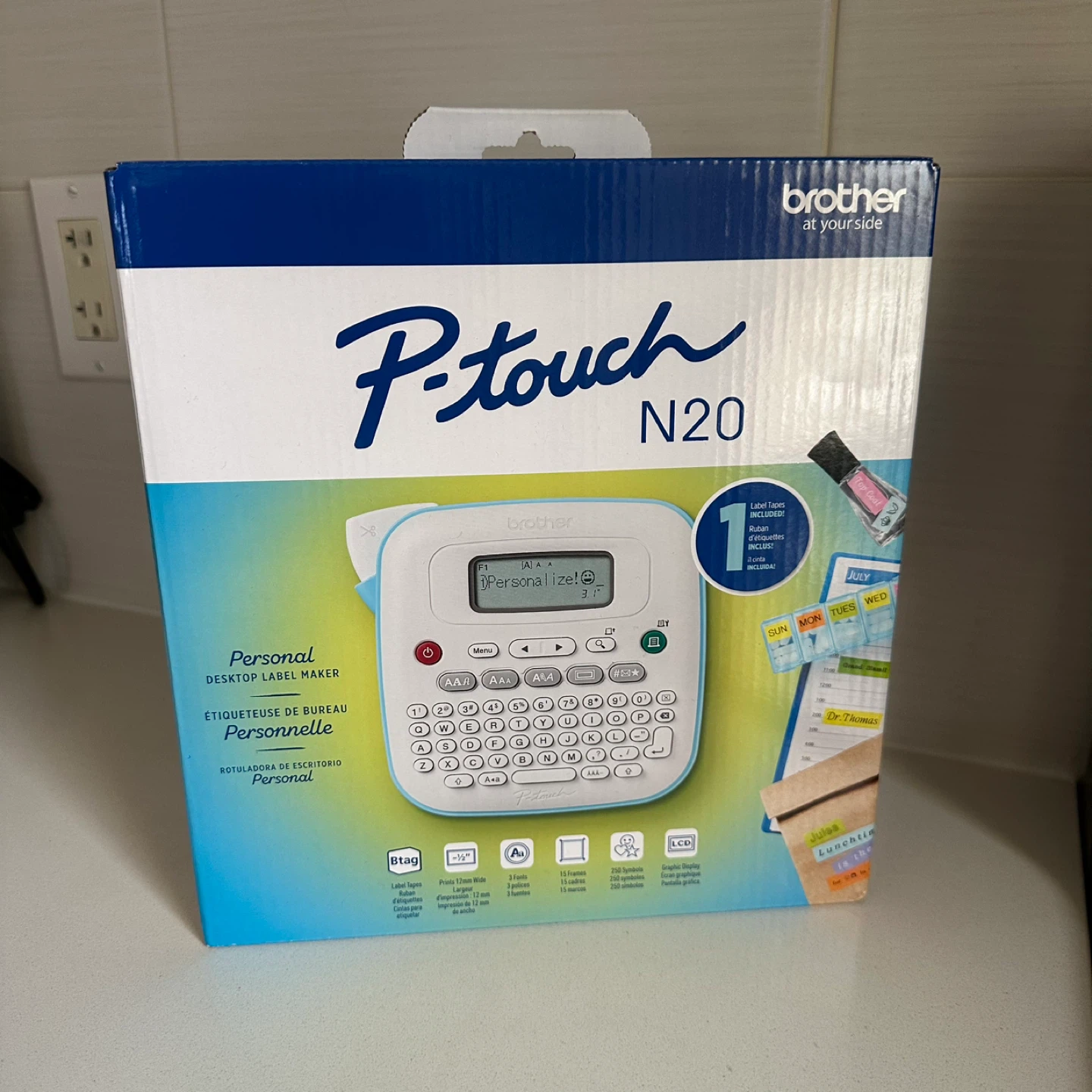 Brother P-Touch N20 Desktop Label Maker