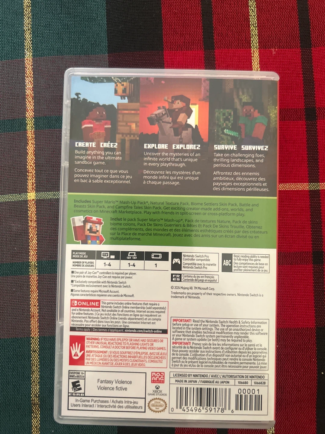 Minecraft Nintendo Switch Game - photo 2