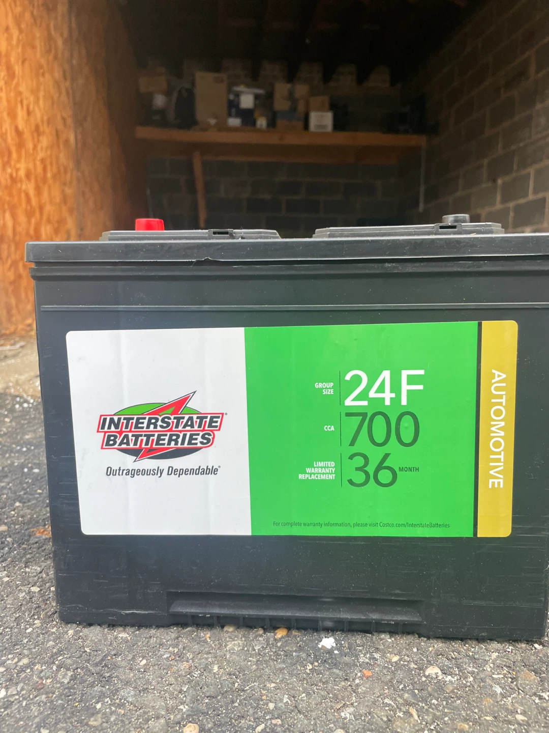 Brand New Interstate Batteries 24F Automotive Battery
