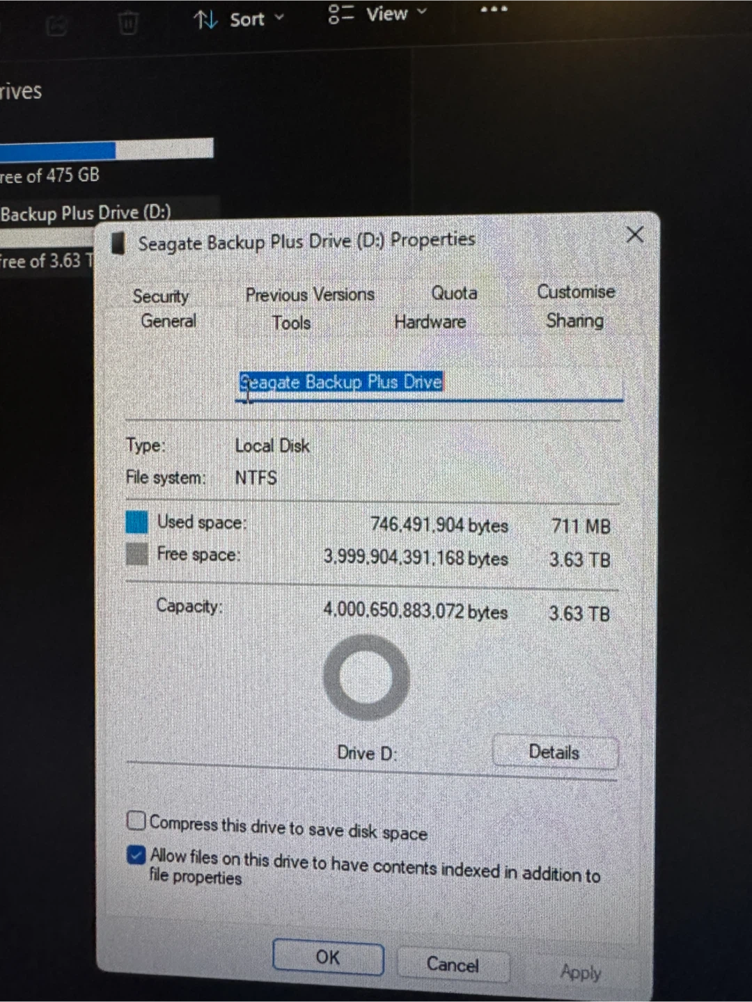 Seagate Backup Plus Drive - 4TB - photo 3