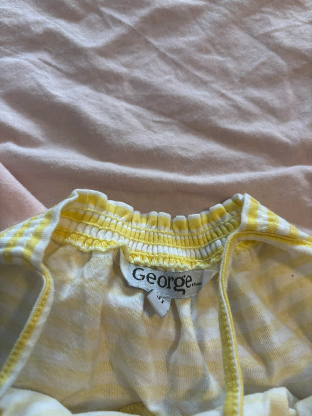 George Yellow Striped Dress - Size 2t - photo 2