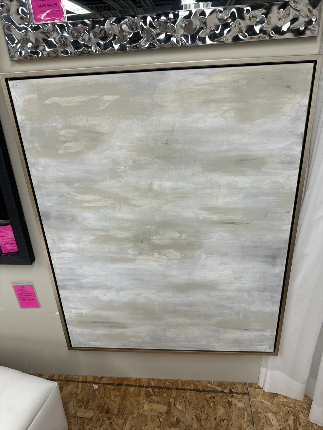 Abstract Canvas Wall Art - Neutral Tones