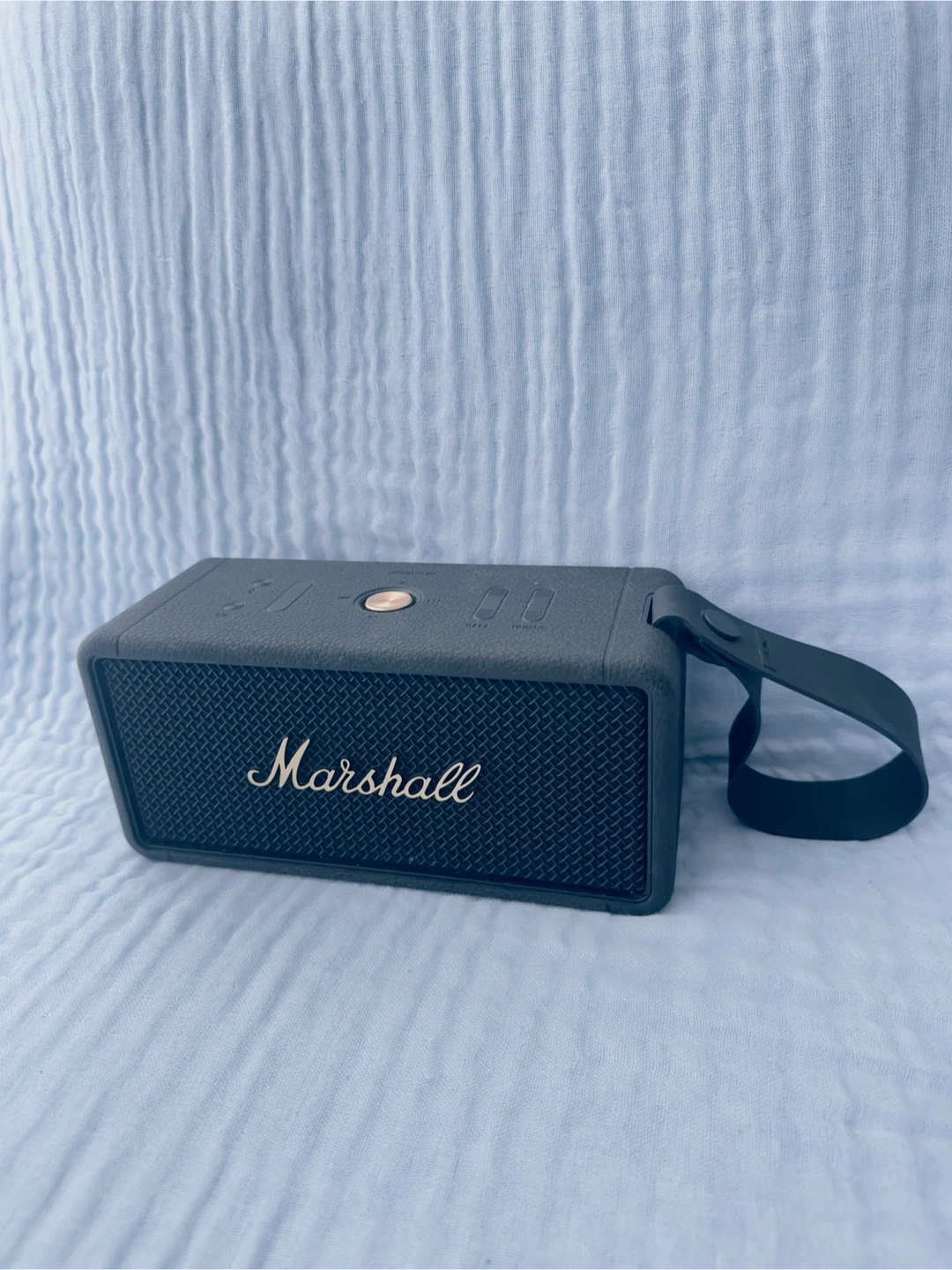 Marshall Middleton Portable Bluetooth Speaker - Black & Brass