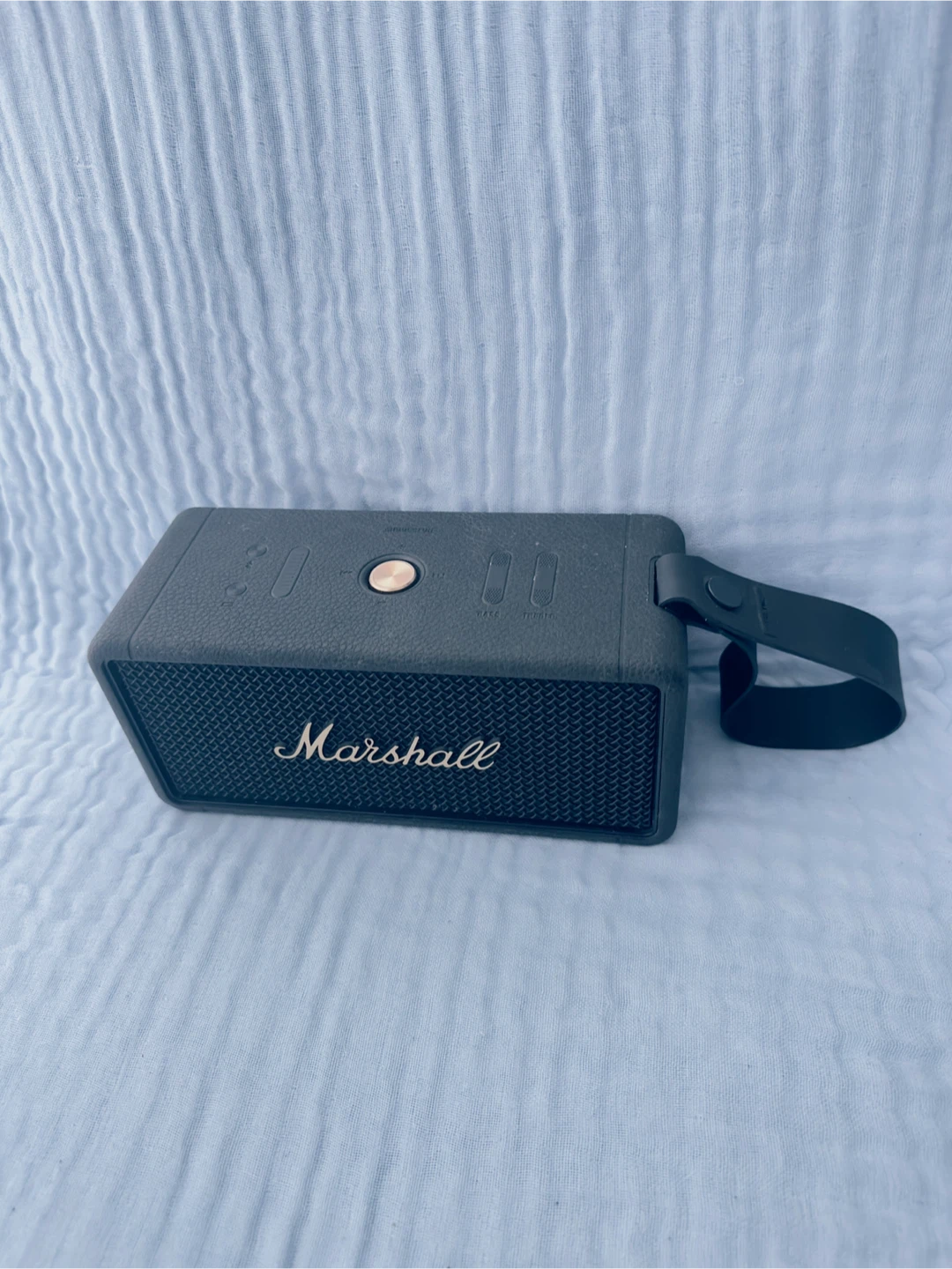Marshall Middleton Portable Bluetooth Speaker - Black & Brass - photo 3