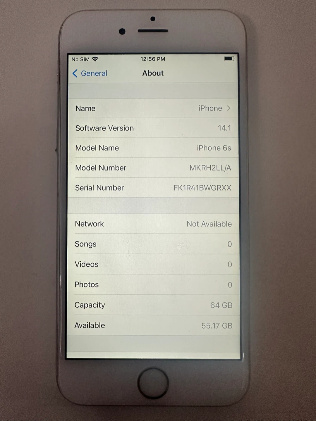 Apple iPhone 6s 64gb Silver Unlocked - photo 5