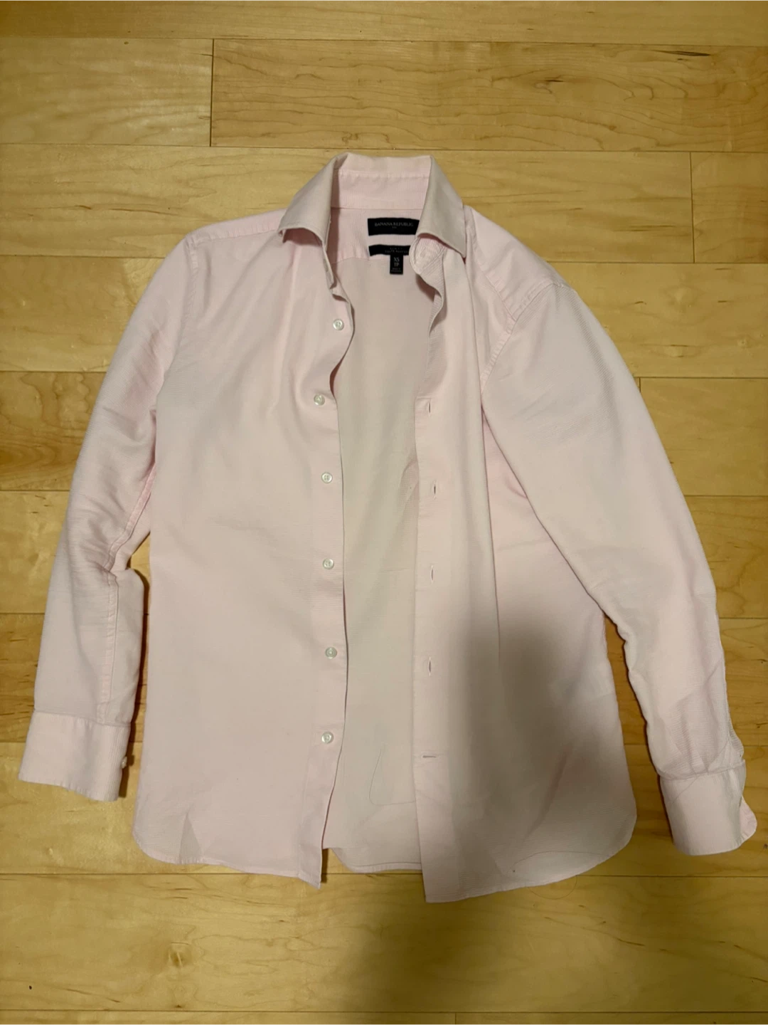 Banana Republic Pink Dress Shirt - XS