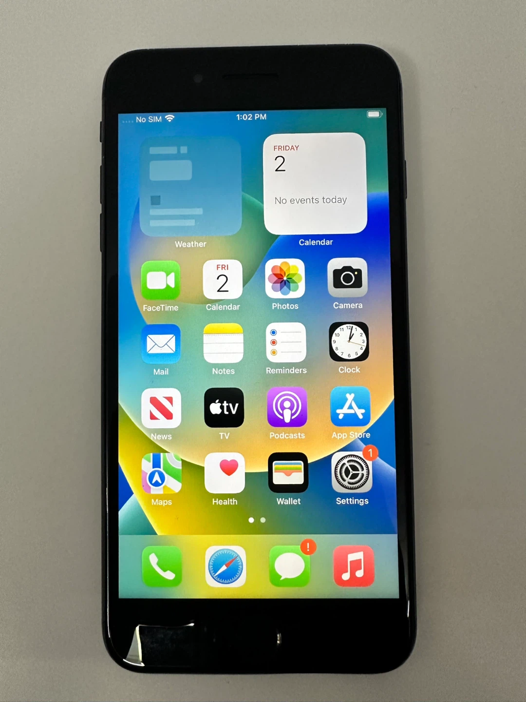 Apple iPhone 8 Plus 64GB Black Unlocked - photo 2
