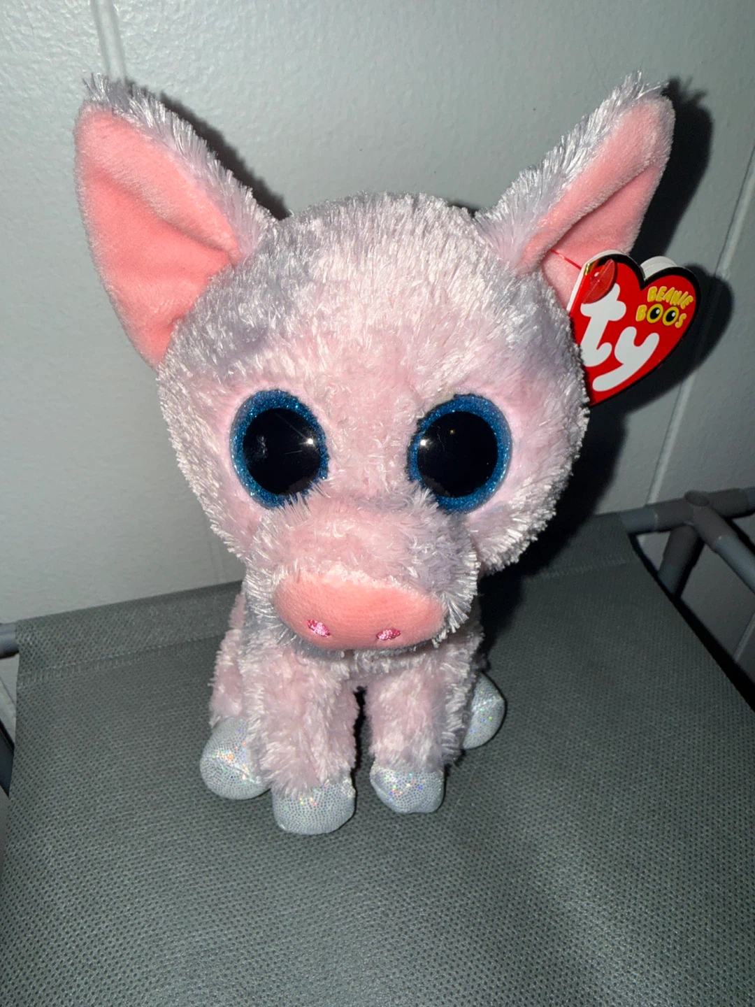 Ty Beanie Boos Pink Pig Stuffed Animal - photo 2