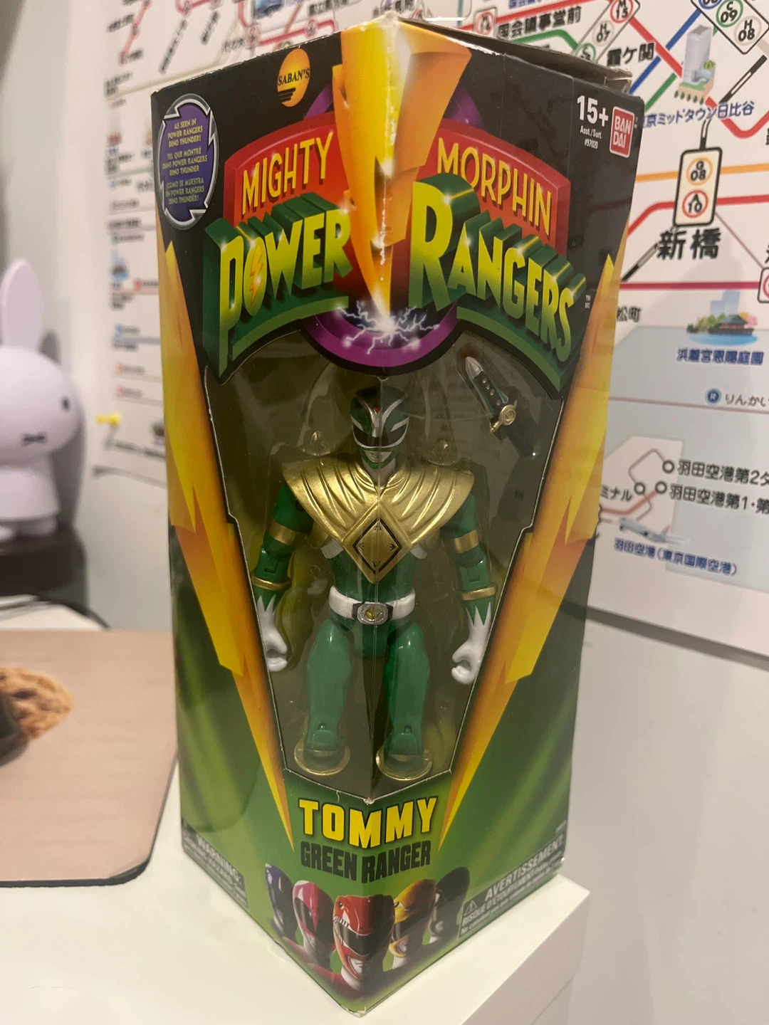 Mighty Morphin Power Rangers Tommy Green Ranger Figure