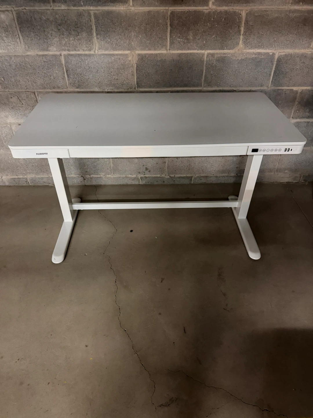Flexispot White Adjustable Standing Desk - photo 3