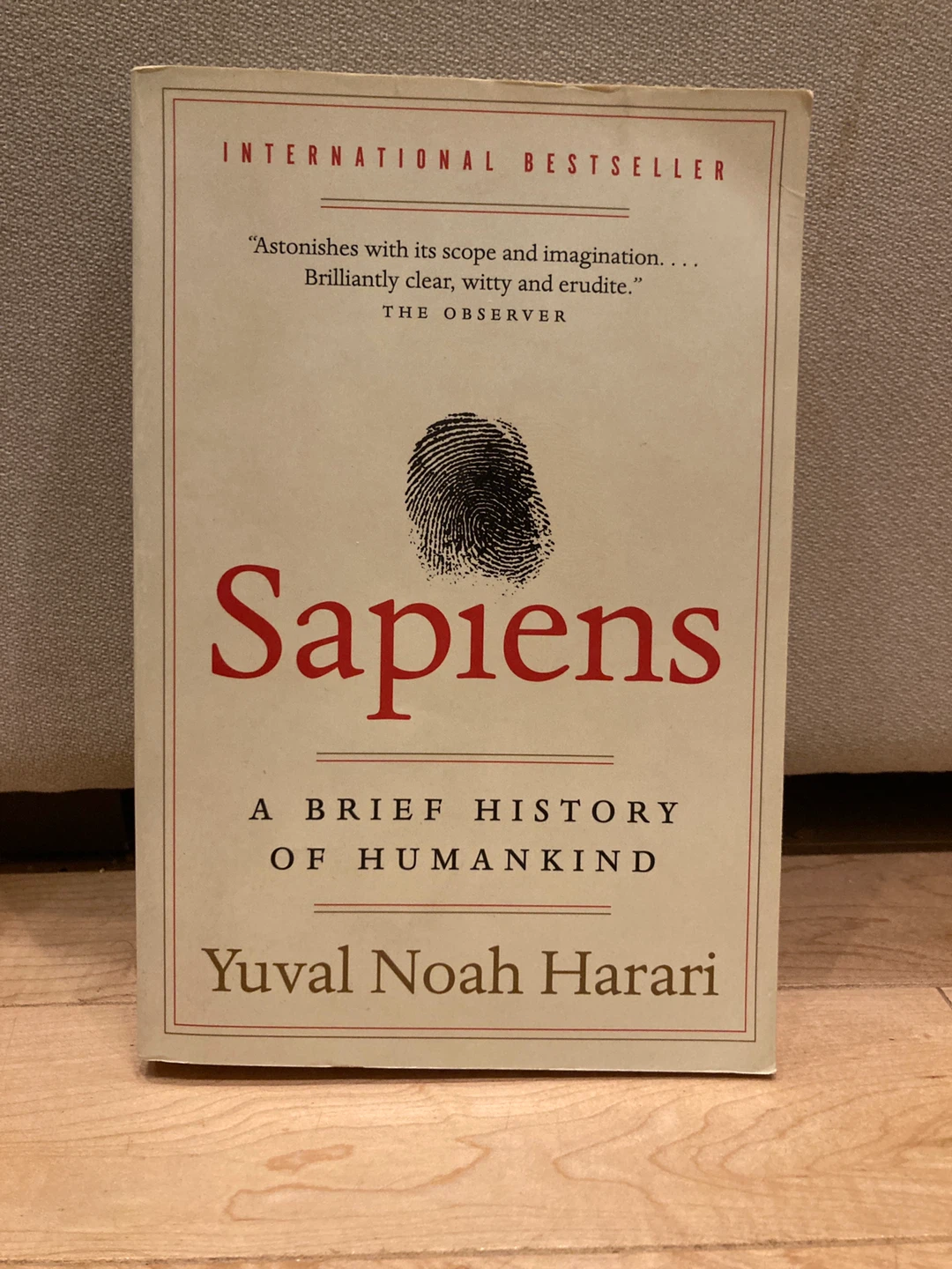 Sapiens: A Brief History of Humankind by Yuval Noah Harari