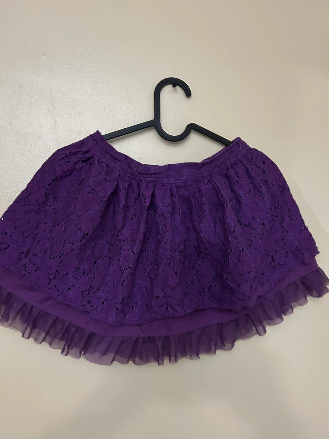 Newberry Purple Lace Skirt Girls size 12