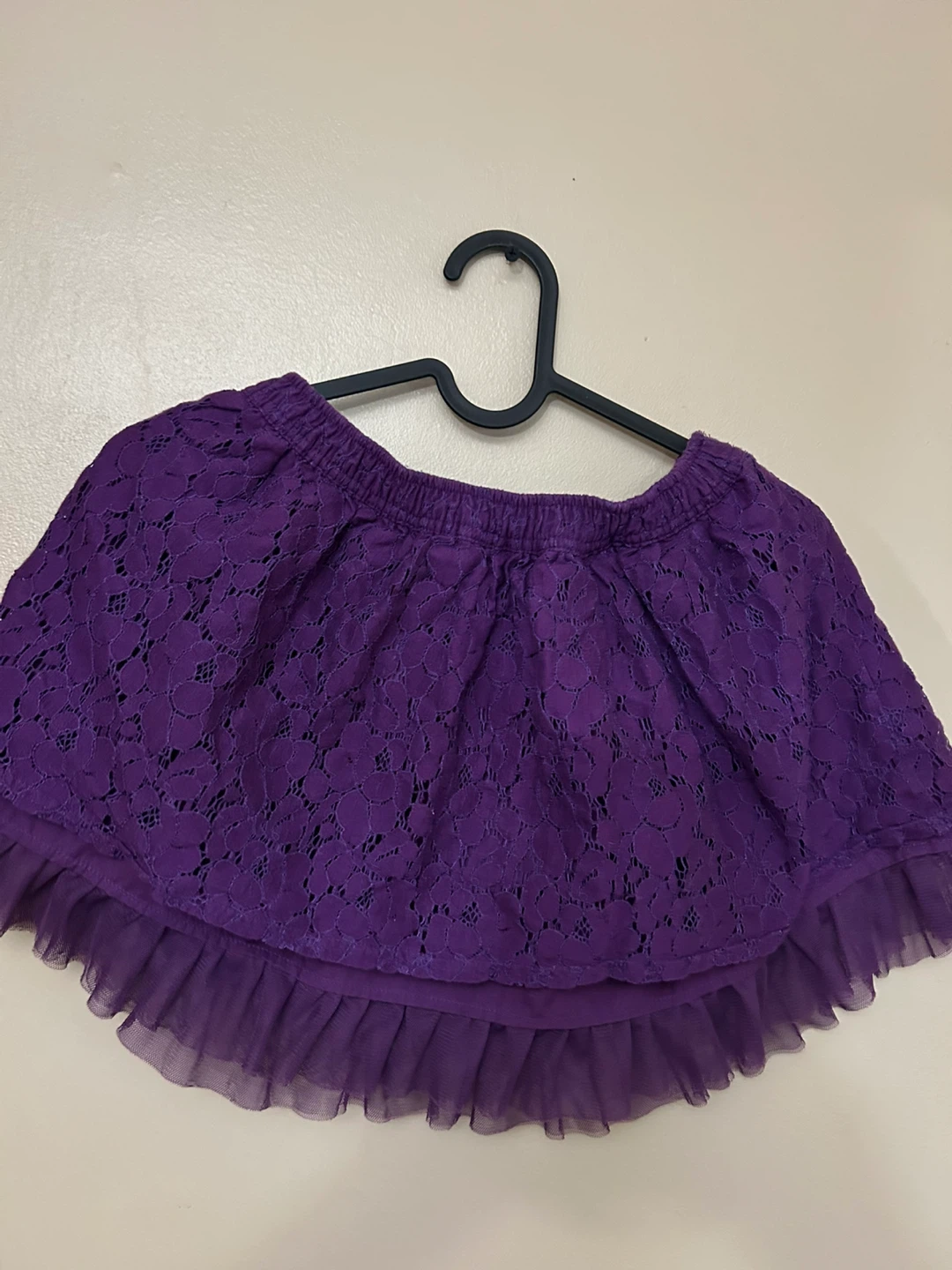 Newberry Purple Lace Skirt Girls size 12 - photo 2