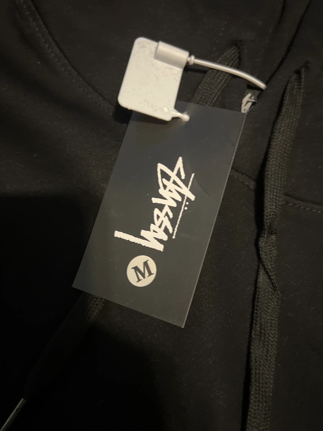 New Stussy Black Hoodie Size M - photo 2
