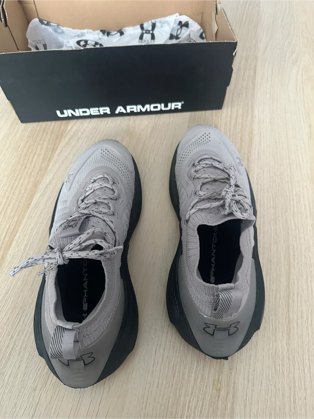 Under Armour Phantom 3 Grey Running Shoes - photo 5