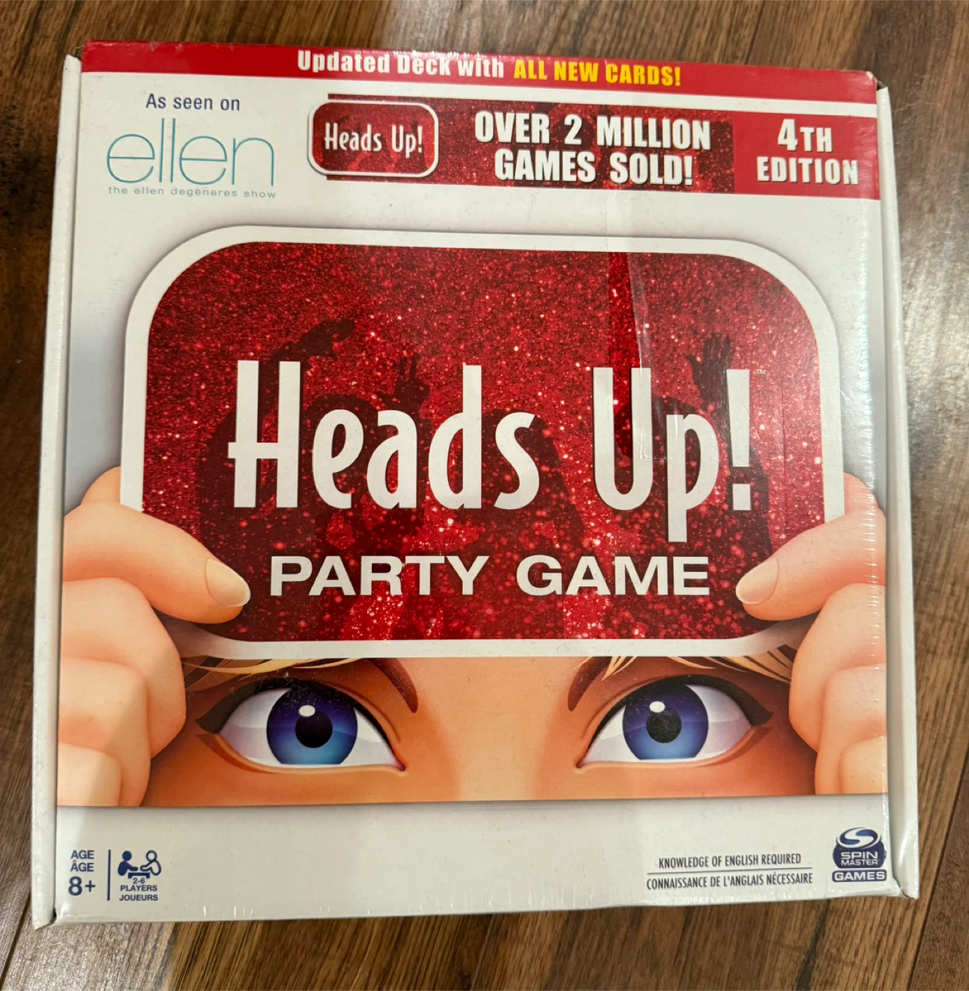 Heads Up! Party Game - 4th Edition