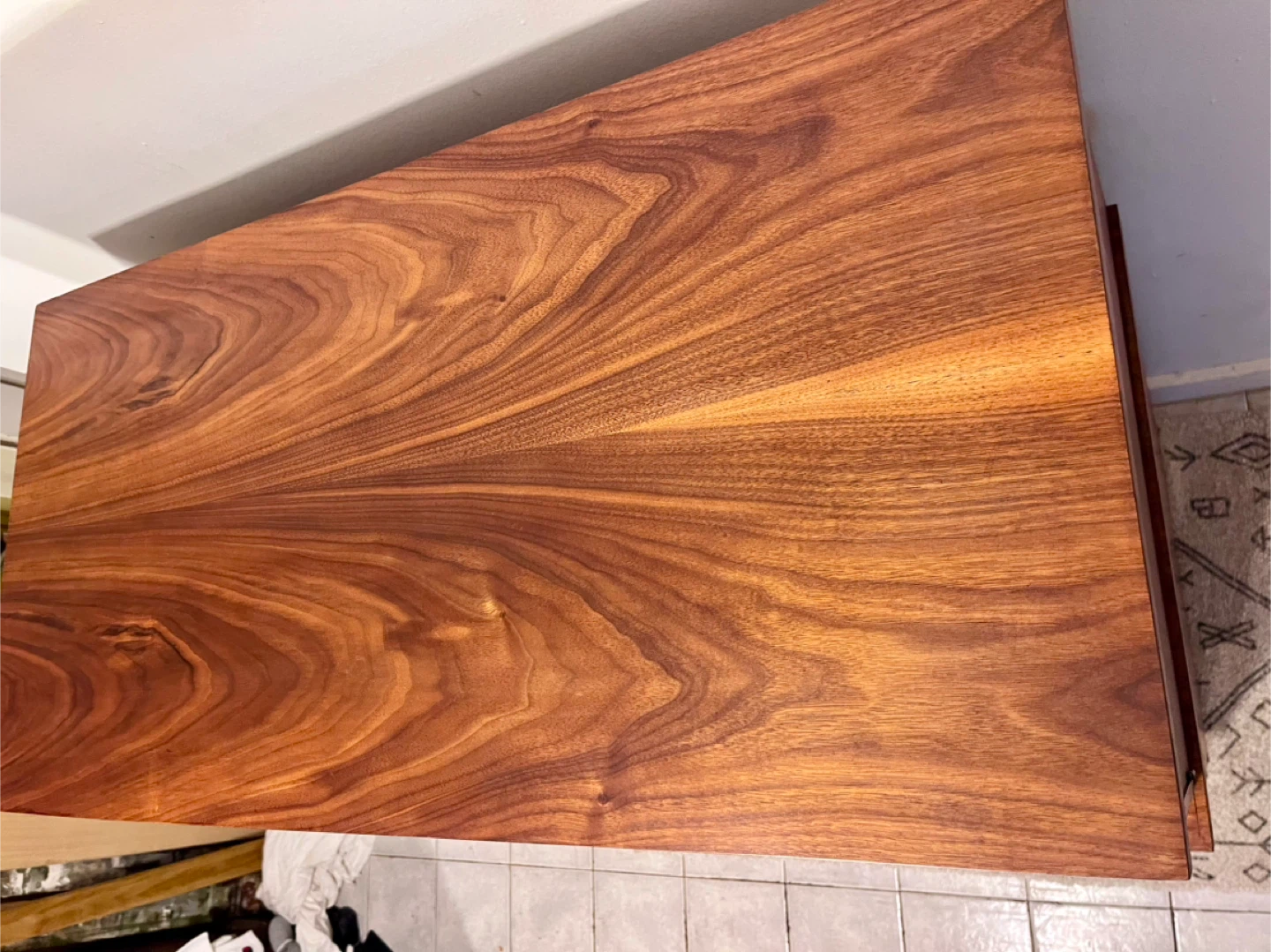 Restored Walnut MCM Artdeco Dresser - photo 5