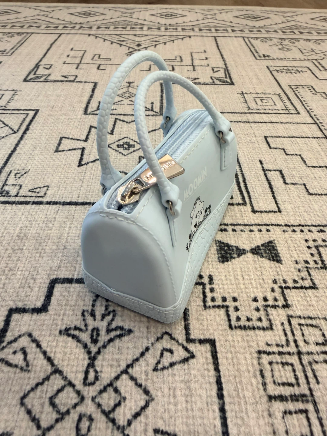 Moomin Light Blue Mini Barrel Bag - photo 2