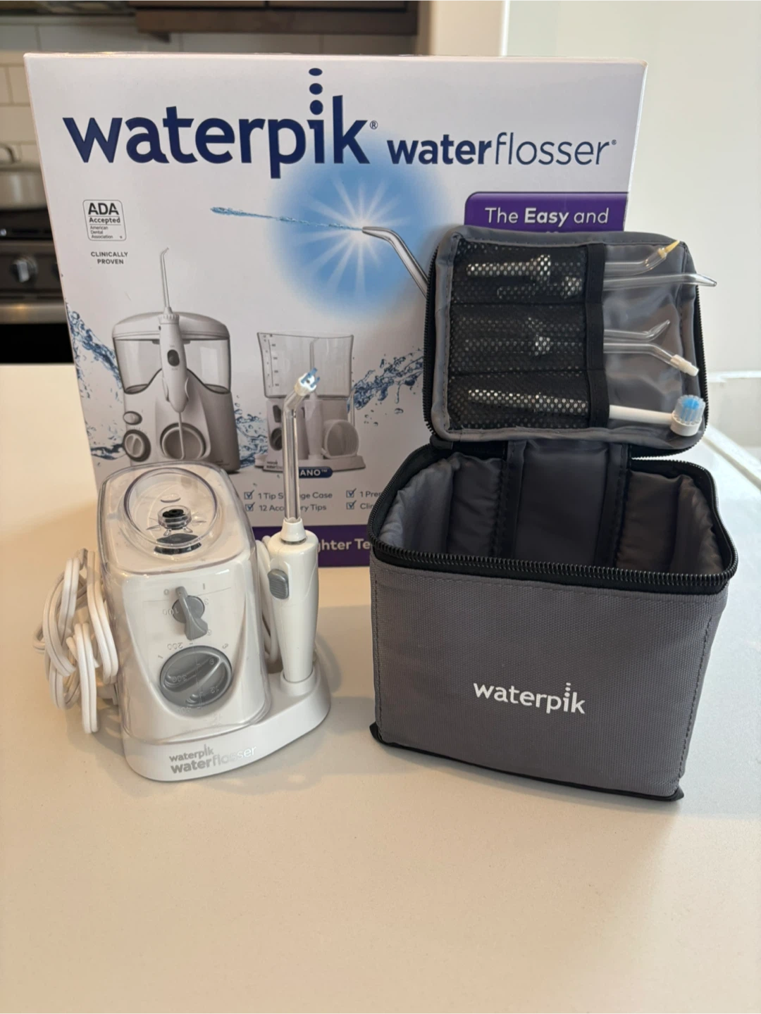 Waterpik Nano Waterflosser w/ Storage Case For Sale